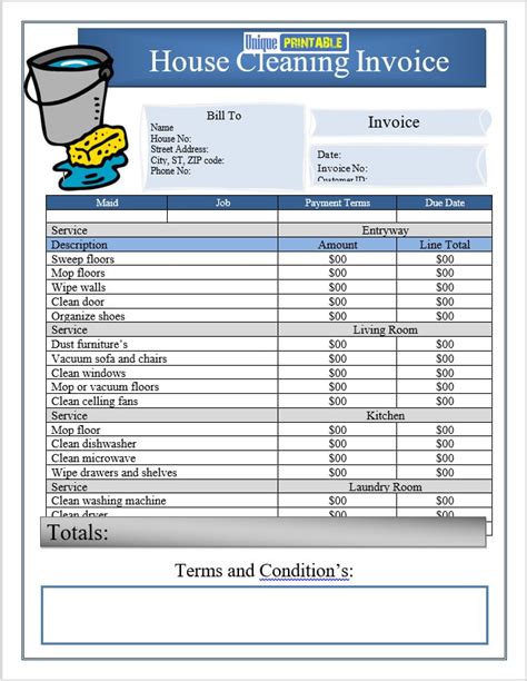 Why House Cleaning Invoice Is a Game-changer for Homeowners